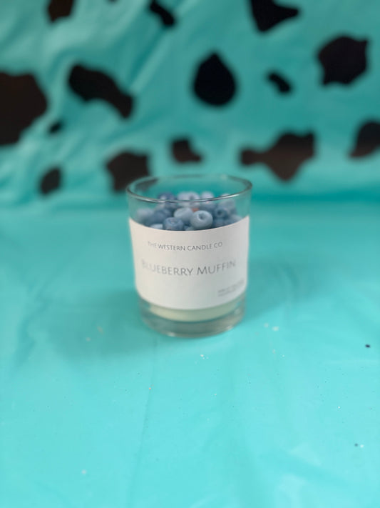 Blueberry Muffin Hand Crafted 8oz Candle