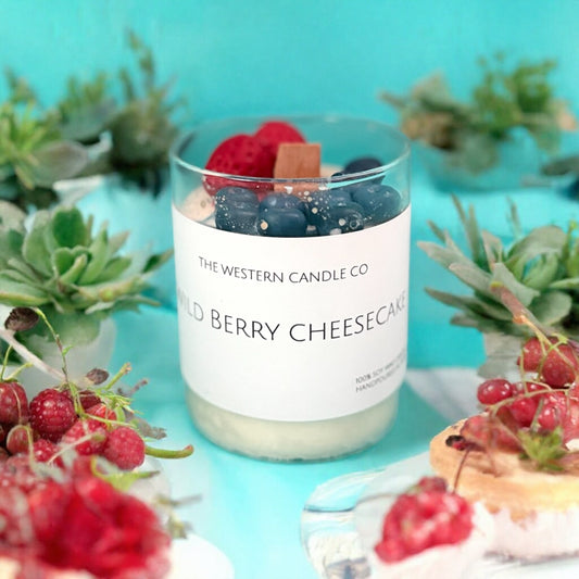 Wild Berry Cheesecake Candle