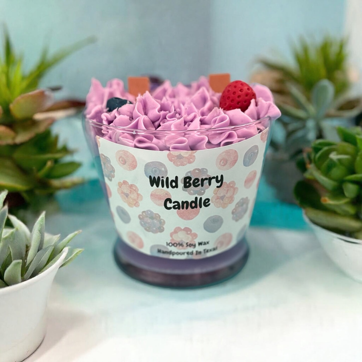 Wild Berry Dessert Candle